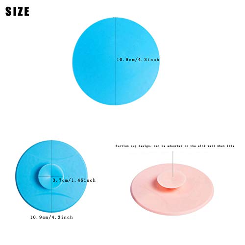 Bathtub Drain Stoppers, Universal Silicone Bath Drain Stopper, Plug Tub Drain For Sinks, Bathroom, Kitchen, Shower, Floor Drains (3Pcs), Tub Stopper Plug #TOP5