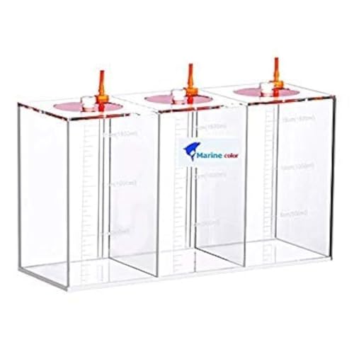 Marinecolor 3-Room Acrylic Dosing Reservoir