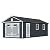 Handy Home Products Manhattan 12x24 Garage Do-it-Yourself Wooden Storage Shed