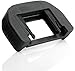 Camera Eyecup Eyepiece Replacement Viewfinder Protector Compatible with Canon EF EOS 300D 350D 400D 450D 500D 550D 600D 1000D 1100D 700D 100D Canon Rebel XT XTi XS XSi T1i T2 T2i T3 T3i T4i T5i SL1