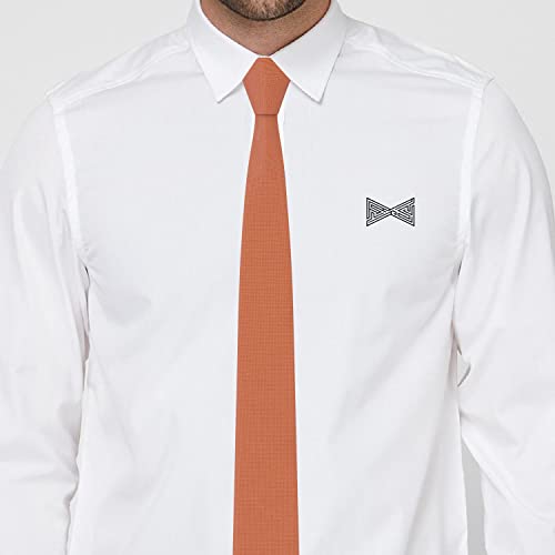 Image of Men's Oxford Matt Neckties Solid Color for Adults Tuxedo Classic Design, by Bow Tie Hosue