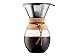 Price comparison product image BODUM 11593-109 Pour Over Coffee Maker with Permanent s/s Filter, 12 Cup, 1.5 l, 51 Ounce, Cork, Glass, 1.5 liters
