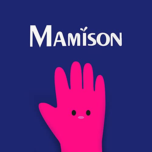 Mamison Quality Kitchen Rubber Gloves New Band Series (1 Pairs, Large). Cleaning Non-Slip Reusable Rubber Gloves. Home And Kitchen Washing, Made In Korea #TOP7