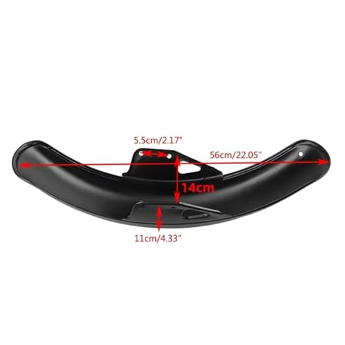 Guardabarros de acero inoxidable GN125 protector premium contra impactos 5