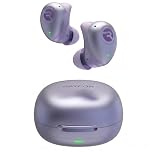 Raycon Fitness Bluetooth True Wireless Earbuds with Built in Mic 56 Hours of Battery IPX 7 Waterproof and Charging Case with Talk, Text, and Play Bluetooth 5.2 Portable Sport (Purple)