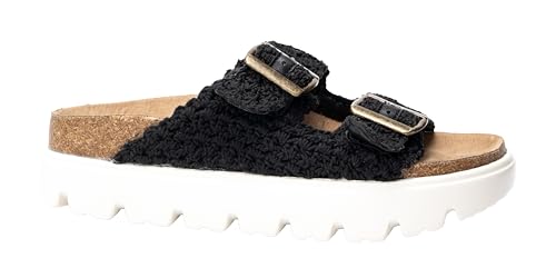 Image of Corkys Footwear Hey Girl Womens 1 inch Rumor Has It Platform Sandals, Featuring Two Adjustable Buckles, A soft Footbed, And A Lug Outsole, Perfect For Summer
