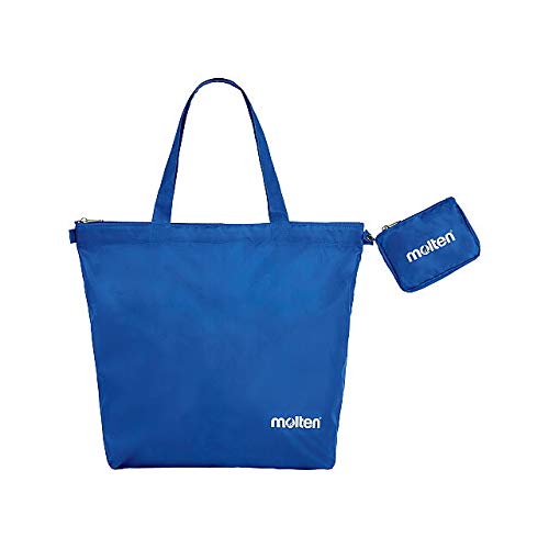 モルテン(molten) トートバッグ ファスナータイプ 青 KM0090-B