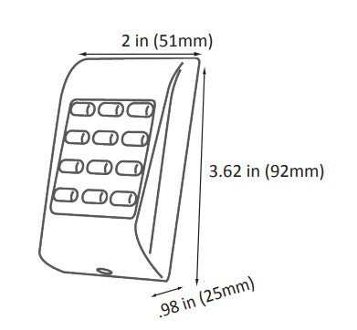 5 pcs AuthorizID Proximity Adhesive Tags 26 Bit Weigand with Custom Facility Code 18