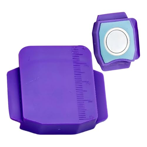 Guía de costura magnética para máquina de coser, guía de costura magnética poligonal con escala, herramienta multiusos para costuras precisas, accesorios de costura