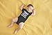 AW Fashions My Aunt Is Definitely Cooler Than My Dad Baby Bodysuit Funny Adorable Infant Clothing Outfit (6 Months, Black)