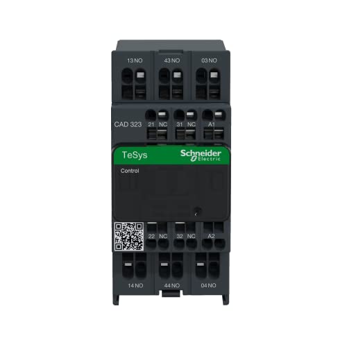 Relé CAD323F7 Schneider Electric de 110V para evitar fallos en automatismos 6