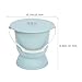 Beaupretty High Base Urinal Pot with Cover Portable Plastic Bedpan for Adults Convenient Urinal Container for Bedroom Use Easy to Clean Design Fog Odor Resistant