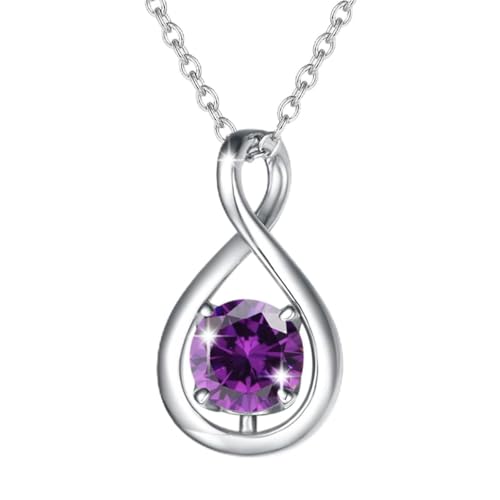FANCIME Amethyst Necklace February...