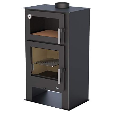 Horno de Leña Bronpi Gijón-H con 14 kW de Potencia y Termómetro Cover
