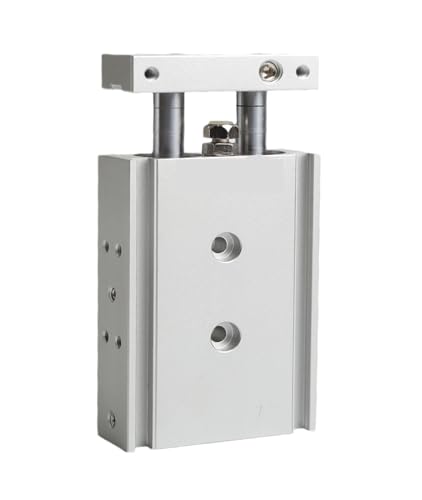 Cilindro de doble varilla CXSL tipo SMC guiado anti-rotación 2