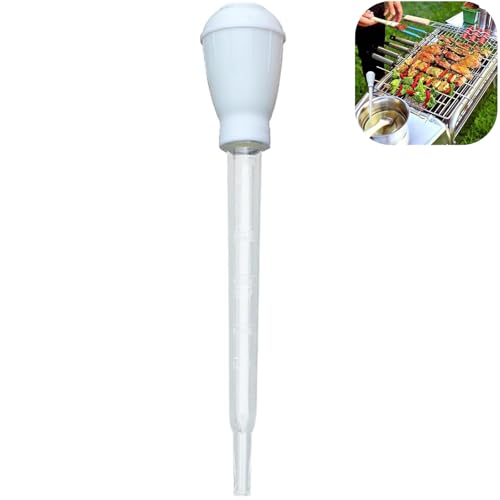 Turkey Baster for Cooking, 30ml 1 oz Turkey Oil Suction Tube with Scale, Clear Barbecue Turkey Baster Large...