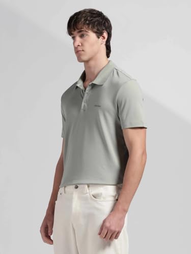 Image of Solid Slim fit Cotton Polo t-Shirt