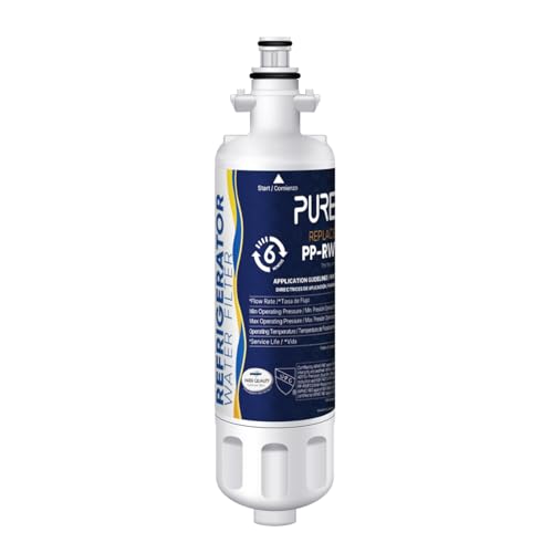 Image of PUREPLUS 469690 NSF 401 & 53 & 42 Certified Replacement for LG LT700P Kenmore Elite 9690, ADQ36006102, ADQ36006101, LFXS30766S, LFX28968ST, LT120F Refrigerator Water Filter, 1Pack