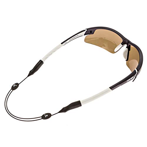 Luxe Performance Cable Strap – Premium Adjustable No Tail Sunglass Strap and Eyewear Retainer for Your Sunglasses…