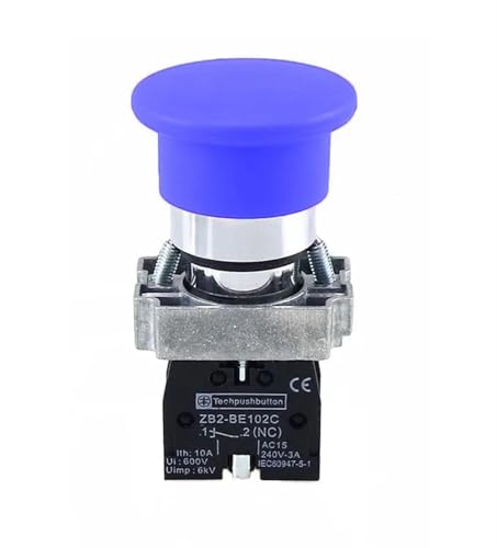 Interrupteur bouton-poussoir champignon XB2-BC31 pour commande de machines - 2