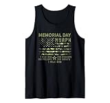 Murph Challenge Memorial Day 2022 WOD Workout Gear Tank Top