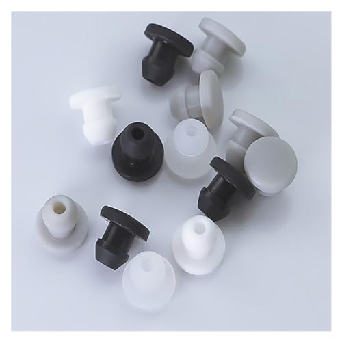 Bouchons en caoutchouc silicone gris 21mm de finition supérieure