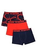 FC Bayern München I Boxershorts 3er-Set Autumn I Herren I Mehrfarbig I 2XL