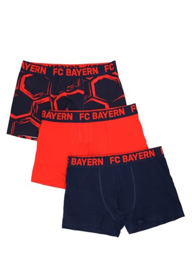FC Bayern München I Boxershorts 3er-Set Autumn I Herren I Mehrfarbig I XL