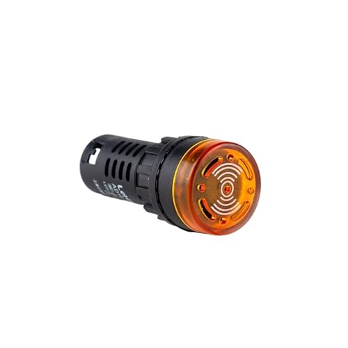 Voyant flash LED jaune 36V pour alerte de sécurité sur machine