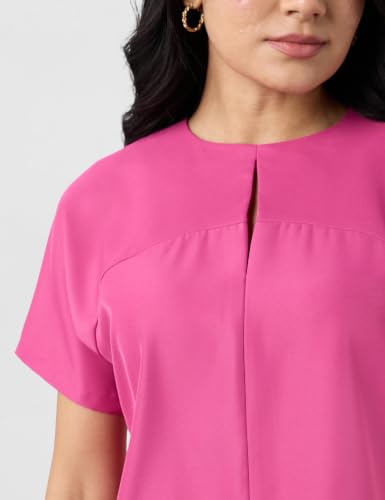 Image of Symbol Premium Women's Polyester Crop Top (Relaxed Fit | Stylish | Desk-to-Dinner) (Available in Plus Sizes)
