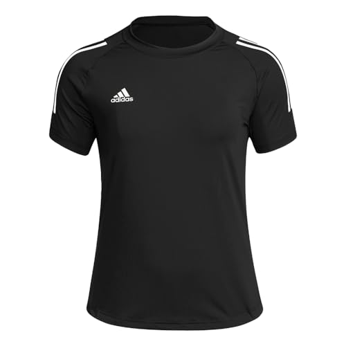Jersey adidas Hi Low noir et blanc taille S pour femme