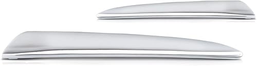 Miniatura 4 de Para Chevy Tahoe 2015 16 17 18 19 2020 cubierta de parachoques para el lado del conductor y del pasajero, par  Delantero  Cromado  Hecho de plástico