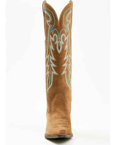 Shyanne Women's Rowan Tall Suede Western Boot Snip Toe - Bswfa25l504