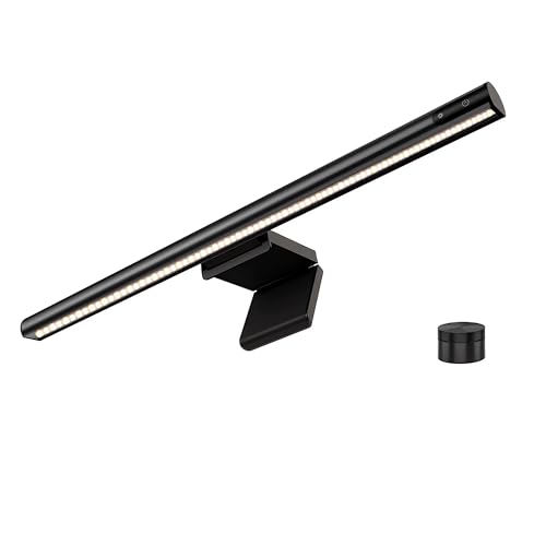 Monitor Light Bar, LED Monitor Light Lamp with Dual Mode Control, No Screen Glare Stepless Dimming USB Hanging Lamp for Work and Office