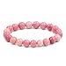 The Love Source Bracelet - Rhodochrosite Bracelet - Heart Chakra Bracelet - for Unconditional Love - Boosts Self-Confidence and Creativity - Love Bracelet - Stone Bracelet