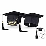 birretes personalizados 👩‍🎓👨‍🎓 【Talla estándar adulto】: Diseñado para hombre y mujer, con ajuste cómodo y estable para un uso prolongado durante la ceremonia.