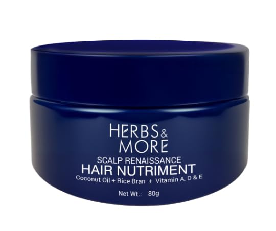 Netsurf Herbs More Hair Nutriment, (New Packing), Scalp Renaissance, Coconut Oil + Rice Bran + Vitamin A, D & E, 80gm-picture-11