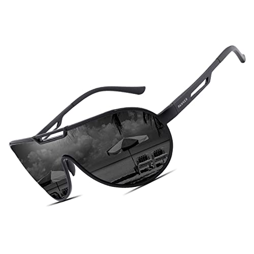 PANNER Men's Retro Aviator Polarized Sunglasses UV400 Protection Al-Mg Metal Frame Lightweight Outdoor2