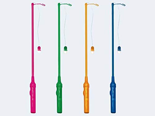 Preisvergleich Produktbild Laternenstab elektrisch 40cm transparentfür 2 Mignon-Batterien