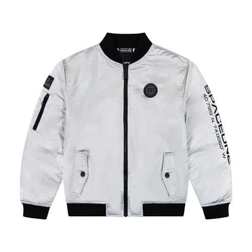 Andy & Evan Boys SpaceOne Reversible Bomber Jackets Kids Stylish Space Themed Coat2