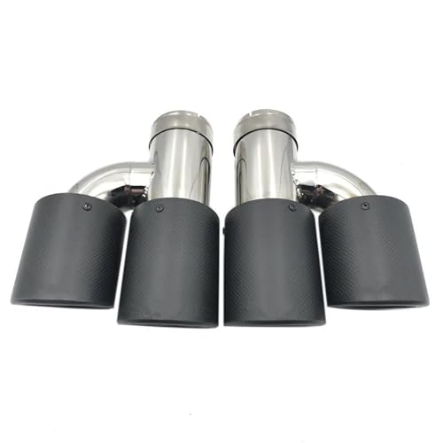 Cola de tubo de escape de 70mm a 101mm en acero inoxidable resistente