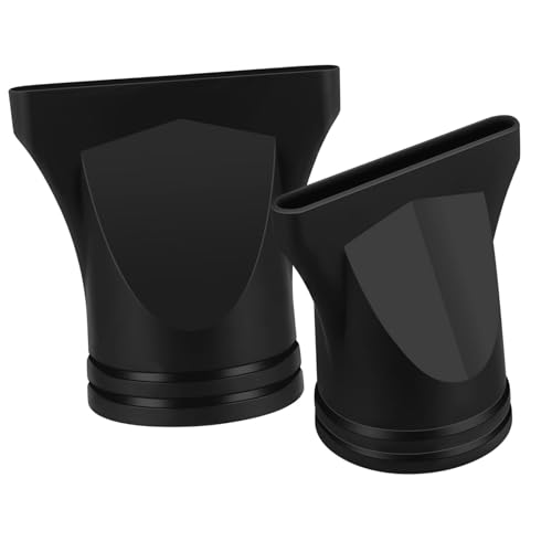 2PCS Hair Dryer Concentrator Hair Dryer Nozzle Attachment Blow Dryer Attachments Hair Dryer Attachments for Blow Dryer Hair Diffuser Attachment Nozzles Blow Universal Diffuser Hair Dryer Attachment
