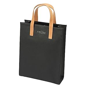 FRUH フリュー 自立縦型 スマート トートバッグ 鞄 ハンドバッグ カバン GL041-BK" 