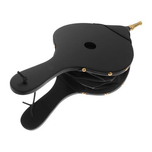 AUTSUPPL Manual Fireplace Bellows with Ergonomic Handle Compact Handheld Air Blower for Bbq Grills and Home Fireplaces Comfortable Grip for Fire Starting and Outdoor Use