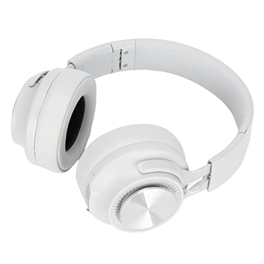 Over Ear Stereo Wireless Headset, Bluetooth-hörlurar med Ultramjuka Hörselkåpor och Ett Justerbart Pannband, Over Ear-hörlurar för Att Lyssna på Musik, Titta på Film, Sport Etc.(grå)