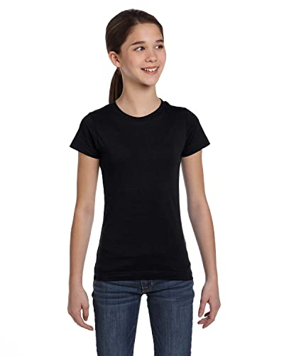 Marky G Apparel Girls' Fine Jersey Short-Sleeve Crew-Neck T-Shirt (Pack of 3)2