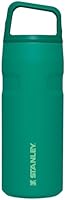 Stanley IceFlow Cap and Carry Bottle - Lightweight, Leakproof, and Insulated for Maximum Cold Retention - Sustainable 90% Recycled Stainless Steel, Alpine, 16oz