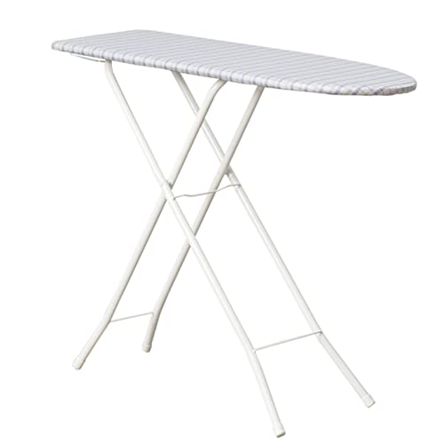Tabla de Planchar con Tapa de Madera, Tabla Profesional para Planchar en el hoga con Tablero de Manga Fija, Fuerte Soporte para Plancha, para Costura, Sala de Manualidades, hogar, Dormitorio