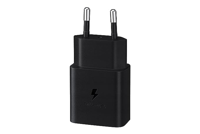 Image of etguuds Original Samsung Super Fast 15W Usb-C Super Fast Charger True 15W Fast Pd Charging Adapter Compatible For Samsung S /A /M /F Series Samsung M34 5G, M14 5G (Black)