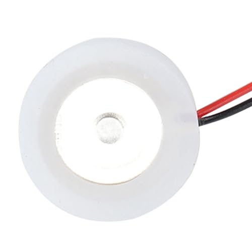 Atomizador ultrasónico para humidificador con 1100 orificios de 5 μm, accesorio de acero inoxidable para máquina de niebla, 16 mm, USB 5 V, alto rendimiento para humidificación en hogar y oficina miniatura 2